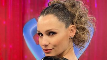 Pampita enojada cuando le preguntaron por Benjamín Vicuña