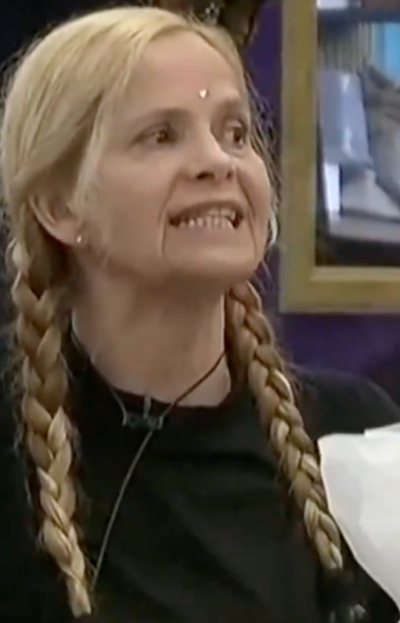 Grecia Colmenares tensa por la escasez de comida en Gran Hermano