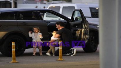 La emotiva despedida de Benjamín Vicuña a sus hijos