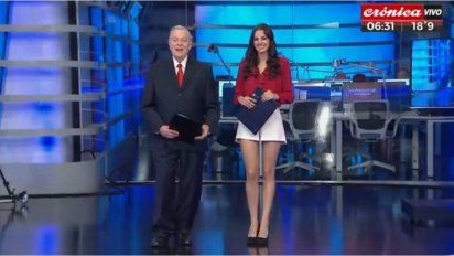 Después de dar el portazo en El Trece, así fue el debut de Santo Biasatti en Crónica TV: mirá el video