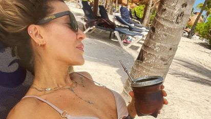 Las vacaciones de Jimena Barón con Matías Palleiro