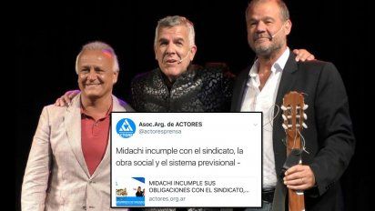 la asociacion argentina de actores acusa a los midachi de no pagar la obra social