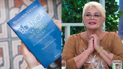 La emoción de Carmen Barbieri al hablar del libro de Benjamín Vicuña