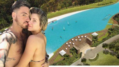 Fede Bal llegó de sorpresa al hotel en Punta del Este donde está Laurita