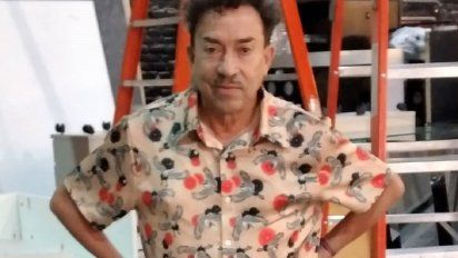 Aníbal Pachano lo dio todo con un diseño inspirado en Jorge Ibáñez