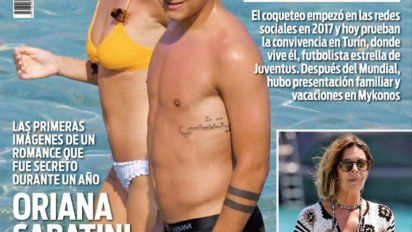 La primera y fogosa luna de miel de Oriana Sabatini y Paulo Dybala