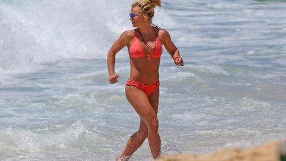Britney se fue de vacaciones a Hawaii