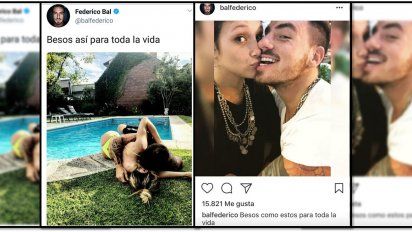 La metida de pata de Fede Bal con Laurita y Barbie Vélez : A las dos le dijo ''besos para toda la vida''