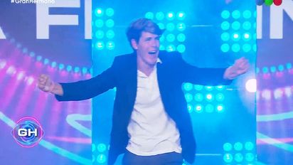 Video: La emoción de Marcos Ginocchio al entrar al estudio de 