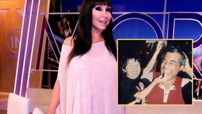 El emotivo mensaje de Moria Casán al padre de Sofía Gala al cumplirse un aniversario de su cumpleaños