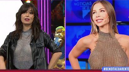 Edith Hermida se la jugó: usó el polémico top de Romina Malaspina