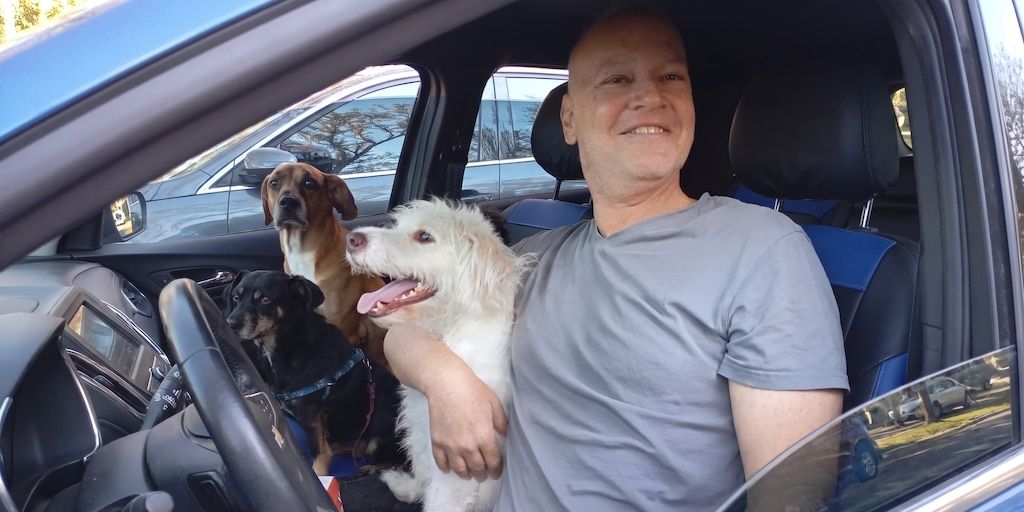 Tony, el último perro de Leandro Rud, busca un hogar tras la muerte del empresario