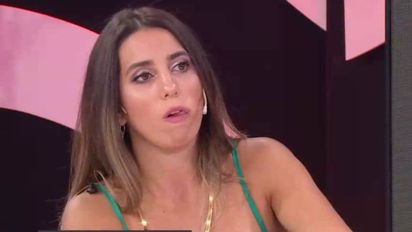 Cinthia Fernández se cruzó al aire con el ex de Lizy Tagliani