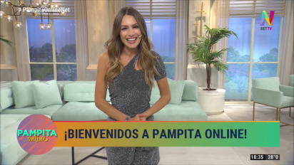 Pampita Online debutó y le dedicó el programa a Nicole: llevó a su hermana y a Facundo Moyano