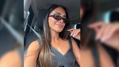 Antonela Roccuzzo deslumbró en Miami con un look urbano
