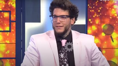 Alex Caniggia se sorprendió al recibir a la doble de Charlotte Caniggia en 