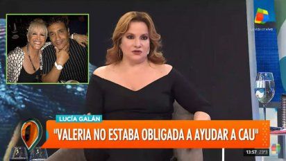 Lucía Galán destrozó a Cau Bornes y defendió a Valeria Lynch: 