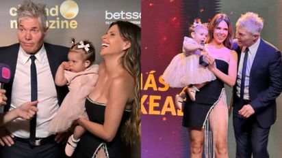 Sarah Burlando recibió un importante premio: la felicidad de Barby Franco y Fernando Burlando