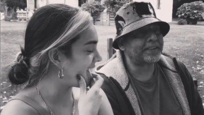 Ángela Leiva escribió un desgarrador mensaje para despedir a su papá
