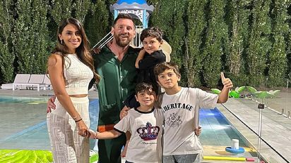 Los hijos de Antonela Roccuzzo y Lionel Messi le hicieron sus peticiones a los reyes magos
