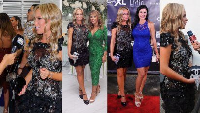 Siempre solidaria: Natalia Denegri acompañó a la diseñadora Rosita Hurtado en su gala a beneficio