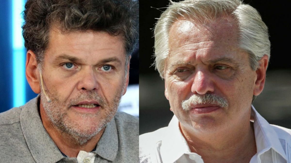 El actor Alfredo Casero llamó tarado al presidente Alberto Fernández El actor Alfredo Casero llamó tarado al presidente Alberto Fernández