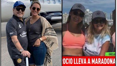 Rocío Oliva quiere la mitad de lo que Maradona ganó mientras estuvieron juntos 