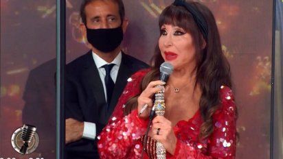 Moria Casán reaccionó ante la queja de Nacha Guevara sobre su puesto en el Cantando