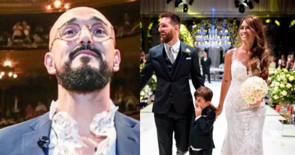 Abel Pintos reveló la insólita anécdota del casamiento de Lionel Messi y Antonela Roccuzzo
