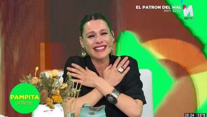 ¡Conmovedor! Pampita rompió en llanto en pleno programa