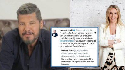 Cruce de tweets entre Tinelli y una periodista de La Nación por el precio de la lechuga: 