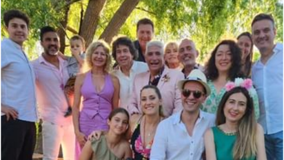 Las fotos del casamiento de un integrante de 