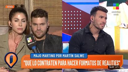 Majo Martino y Locho Loccisano apuntaron contra Martín Salwe: 