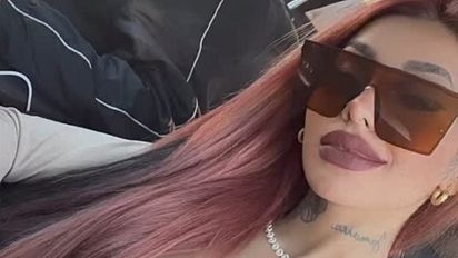 Tamara Báez se juntó con L-Gante y recibió una contundente crítica