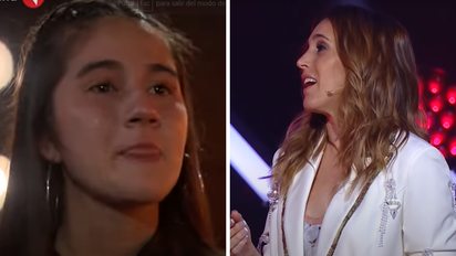 Soledad Pastorutti hizo llorar a una participante de La Voz