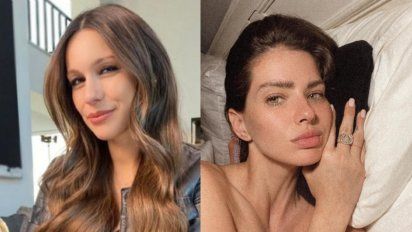 Pampita no quiere ver ni en 