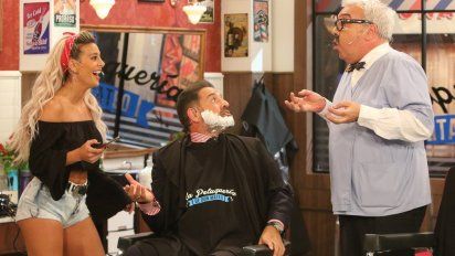 Así volvió a la tele La peluquería de Don Mateo con Coco Silly en el emblemático personaje