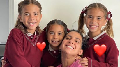 La reacción de las hijas de Cinthia Fernández por la llegada de su mascota