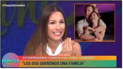Pampita habló del pedido de casamiento: ''Cuando es la persona correcta te das cuenta'' 