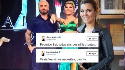 Caro Aguirre, polémica: 