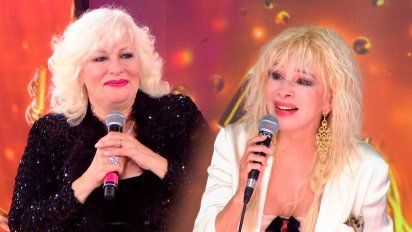 Nacha Guevara se cruzó con el coach de Luisa Albinoni