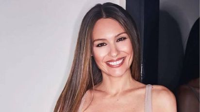 Pampita llevó alegría a los niños del Barrio La Cava