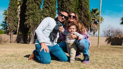 Que grande está: el hijo de Belén Francese cumplió 11 meses