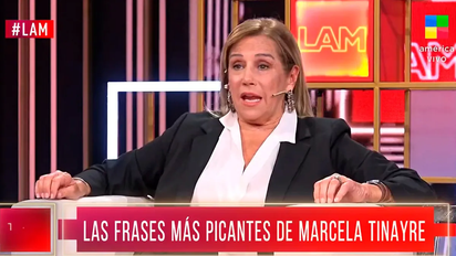 Marcela Tinayre habló de todo en LAM: Desde la muerte de su tía hasta su audio viral