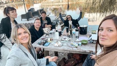 Esta fue la especial tarde que pasó Paula Chaves con unos muy conocidos amigos