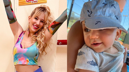 La reacción de Luisana Lopilato al conocer a Luca Cubero en el teatro: 