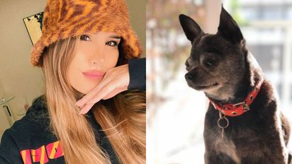 Mica Tinelli destrozada por la muerte de Charly, su perrito