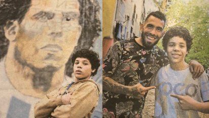 Se graba la serie sobre Tévez: Te presentamos al chico que lo interpretará en su niñez