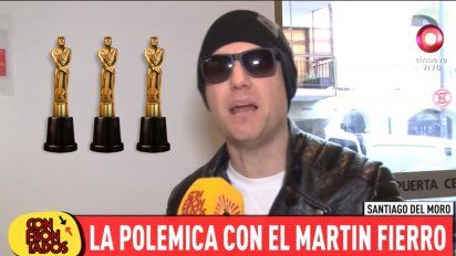 Santiago del Moro confirmó que no irá a la ceremonia de los premios Martín Fierro: ''sentí que no tenía que ir, es como ir de colado''