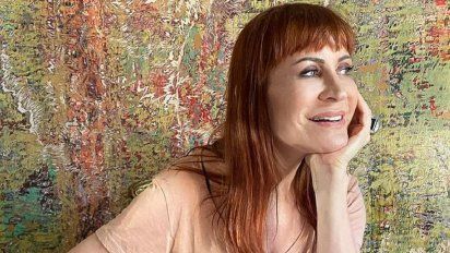 Matilda Blanco se vistió con un diseño de Mario Guerci